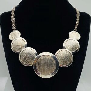 925 Italy made Silver Necklace and earrings set